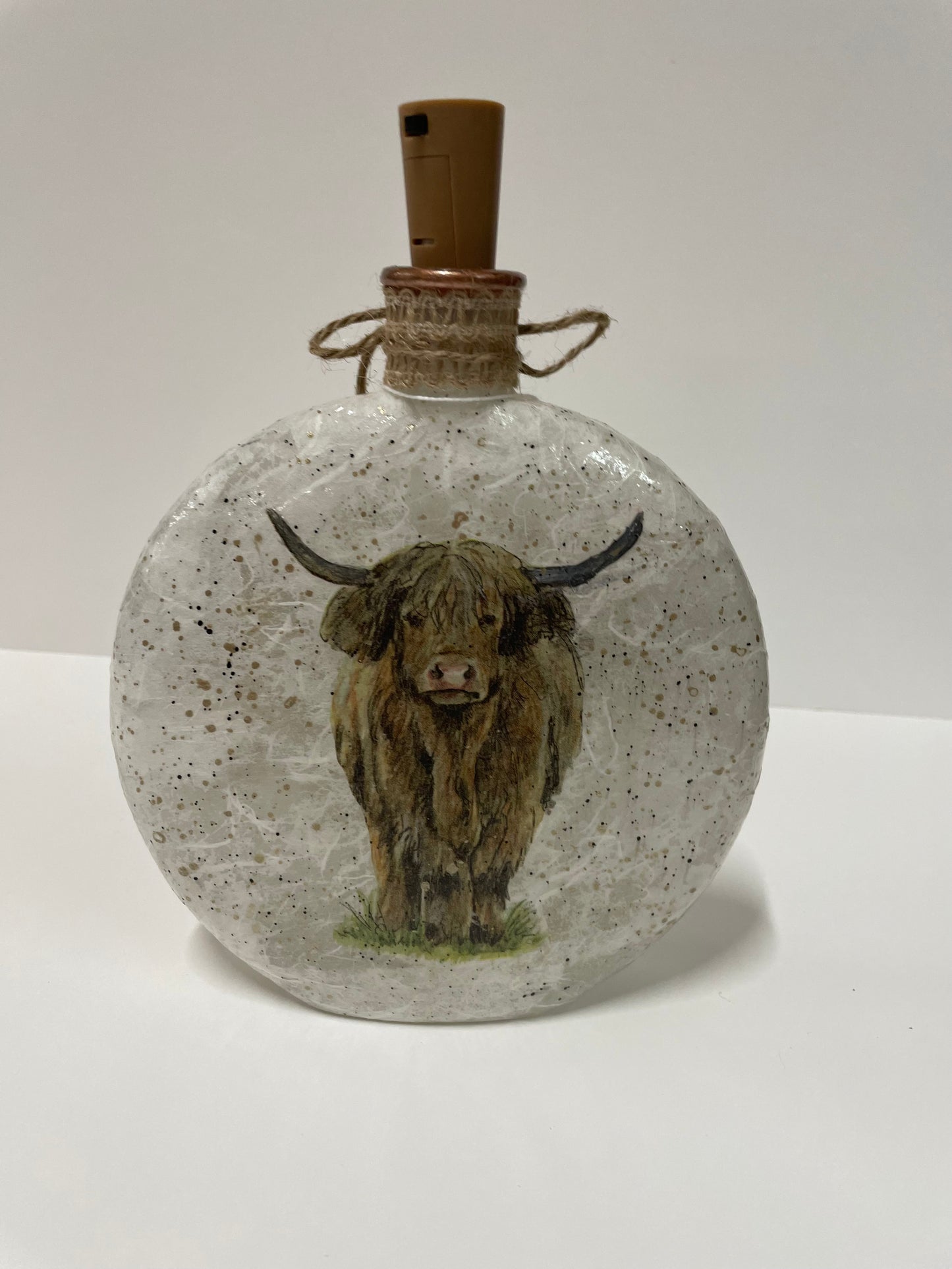 Scottish Highland Cow Night Light