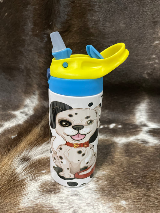 Dalmatian Puppy sublimated image thermos 12-ounces